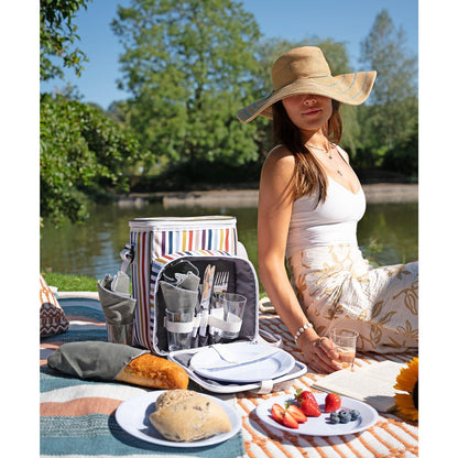 Multi-coloured - Lifestyle - Country Living 4-Person Picnic Bag