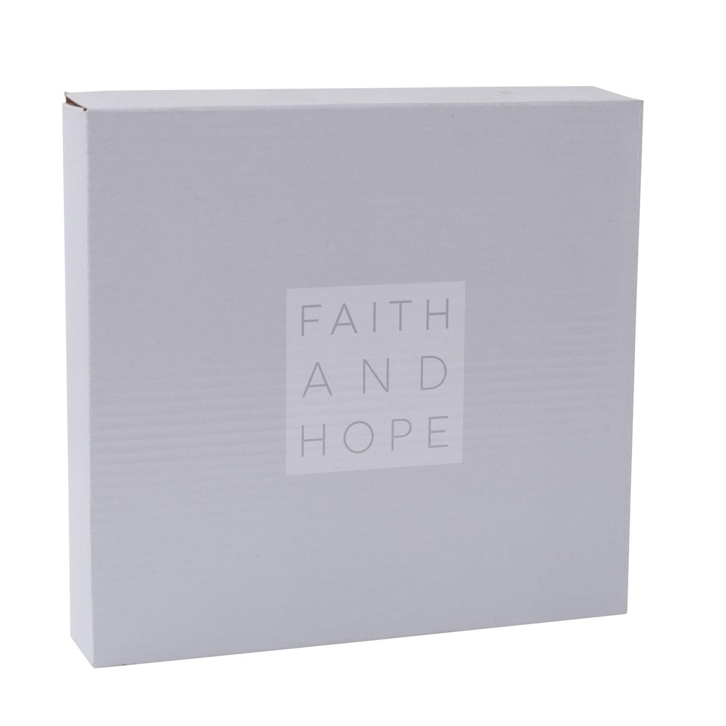 Grey - Side - Faith & Hope Confirmation Album Holds 4 x 6 Photos