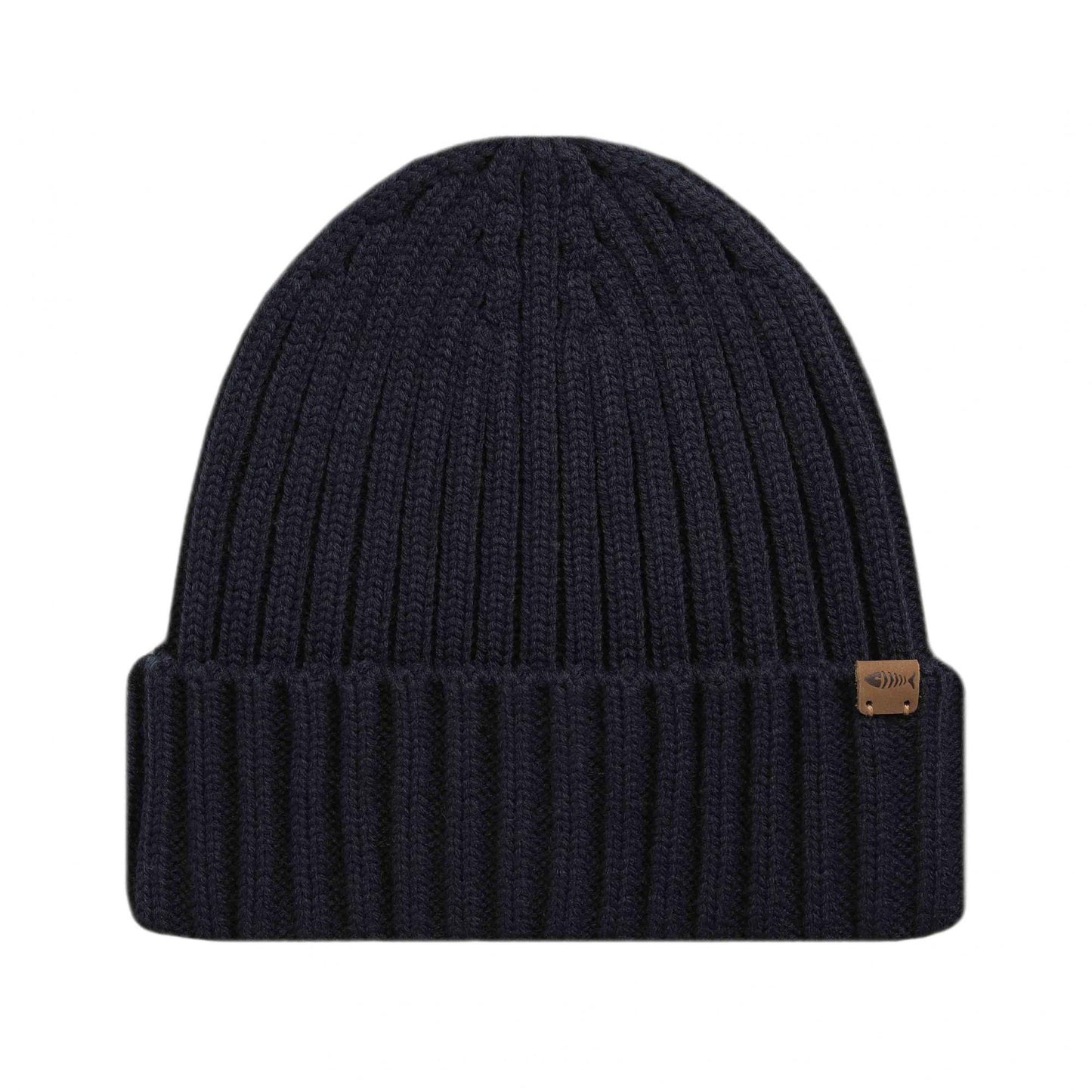 Midnight - Front - Weird Fish Unisex Adult Monreith Beanie