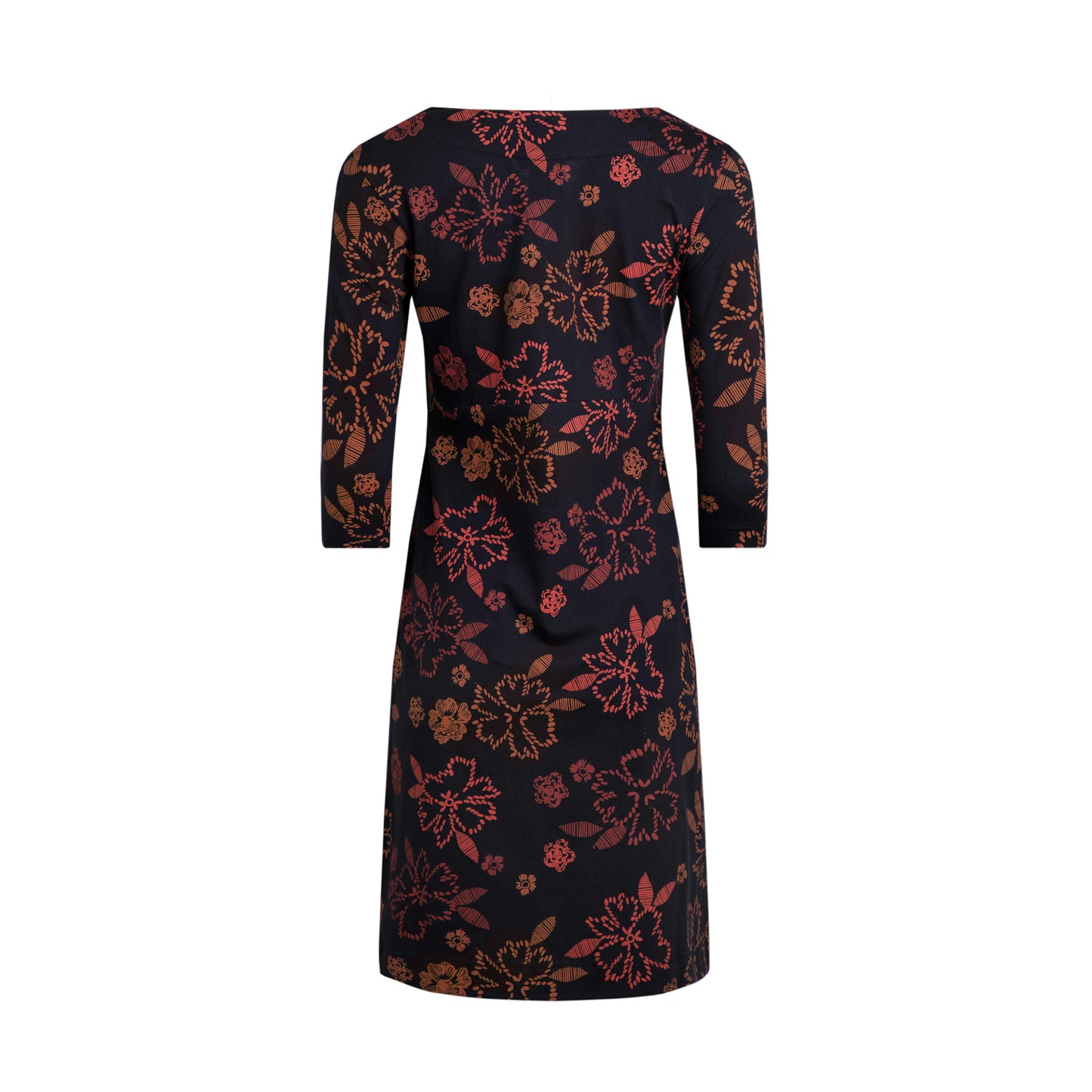 Nightshade - Back - Weird Fish Womens-Ladies Starshine Floral Organic Cotton Dress