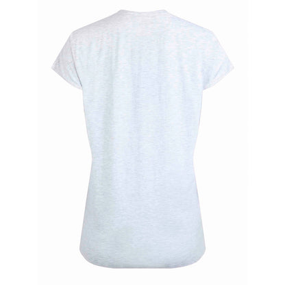 Grey Marl - Back - Weird Fish Womens-Ladies Doggie Day Printed Slub Organic T-Shirt