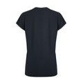 Navy - Back - Weird Fish Womens-Ladies Walkies Slub Organic T-Shirt