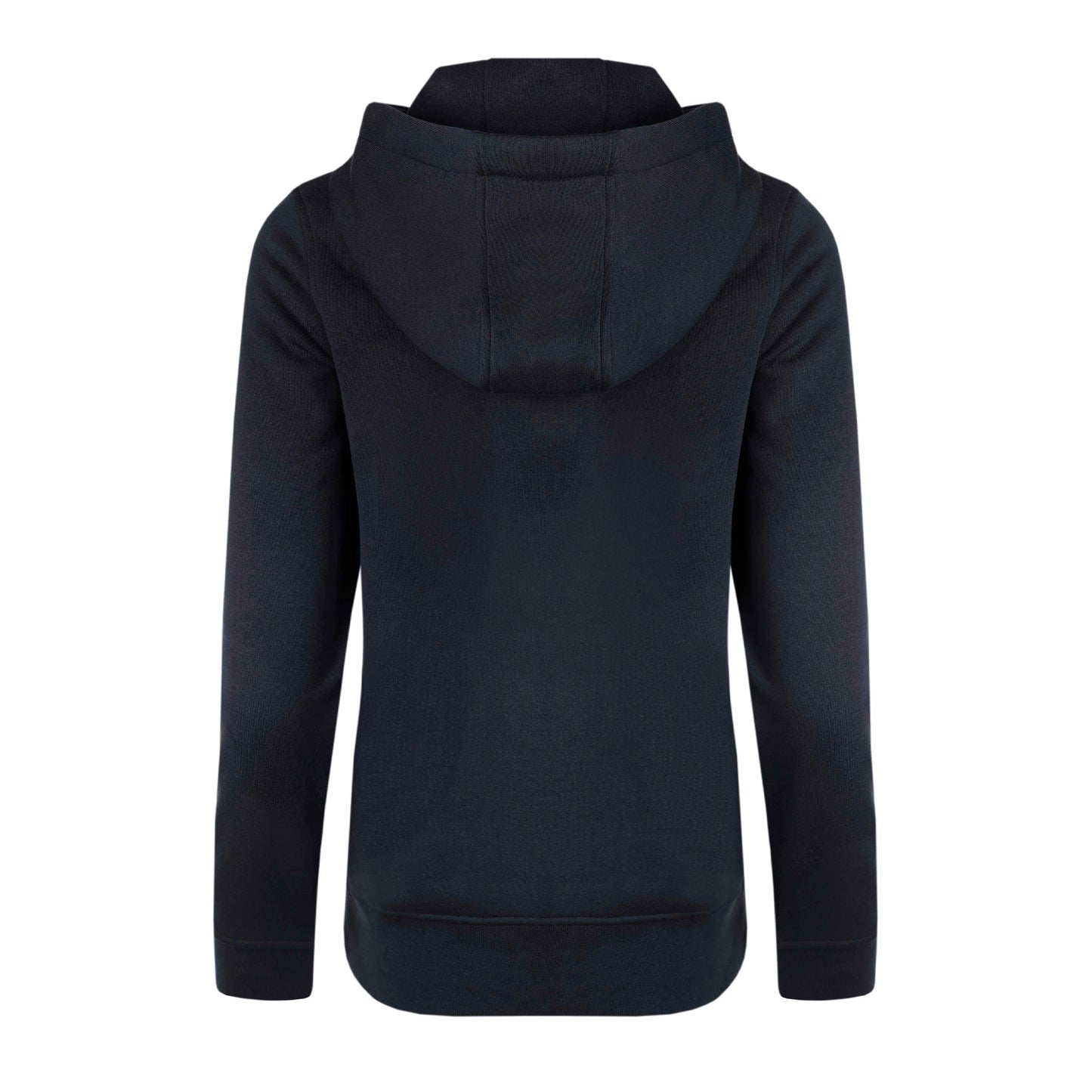 Navy - Back - Weird Fish Womens-Ladies Topaz Horse Eco Friendly Pullover Hoodie