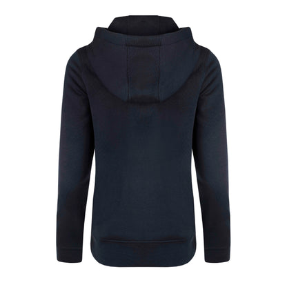 Navy - Back - Weird Fish Womens-Ladies Topaz Horse Eco Friendly Pullover Hoodie
