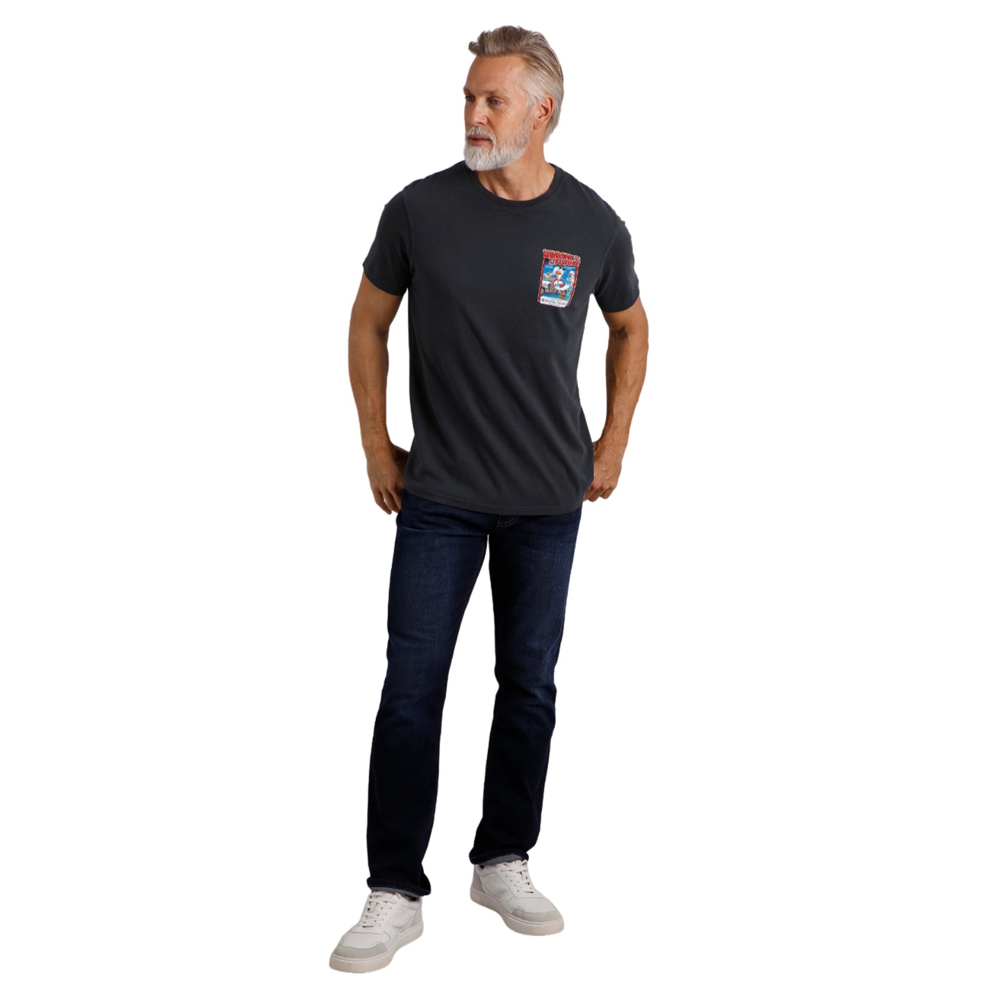 Navy - Lifestyle - Weird Fish Mens Quack to the Future RSPB Collaboration T-Shirt