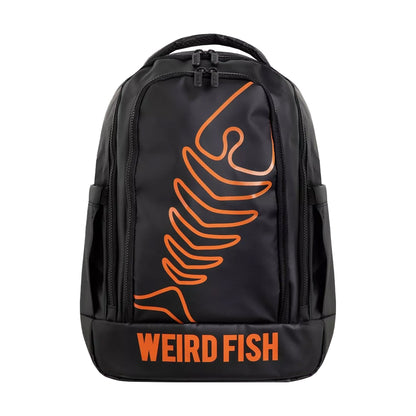 Black - Front - Weird Fish Havana Tarpaulin Showerproof Backpack