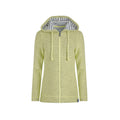 Celery - Front - Weird Fish Womens-Ladies Chicoa Macaroni Full Zip Hoodie
