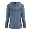 Denim - Back - Weird Fish Womens-Ladies Chicoa Macaroni Full Zip Hoodie