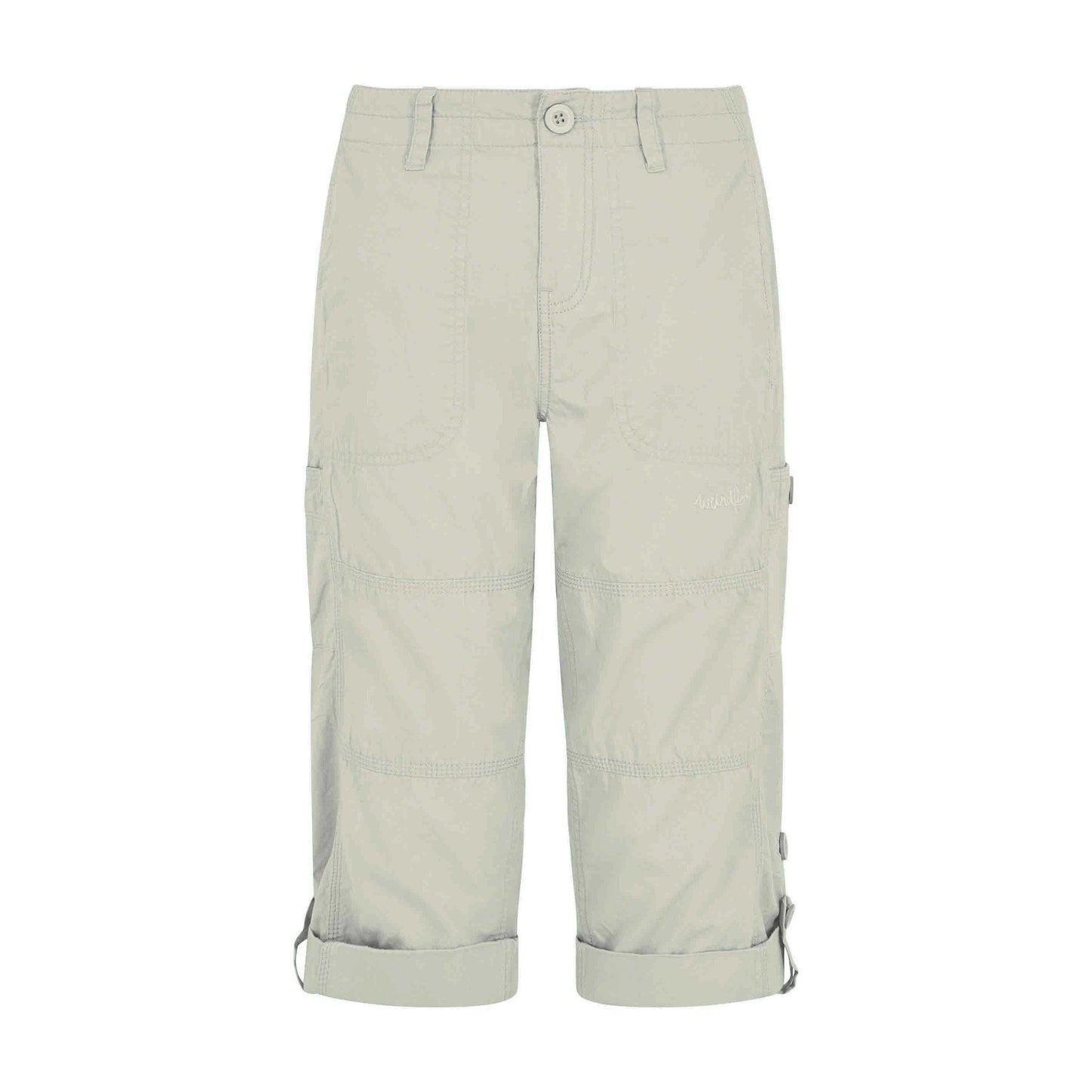 Oyster - Front - Weird Fish Womens-Ladies Salena 3-4 Shorts