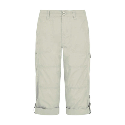 Oyster - Front - Weird Fish Womens-Ladies Salena 3-4 Shorts