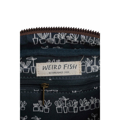 Bitter Chocolate - Lifestyle - Weird Fish Dion Plain Vegan Leather Crossbody Bag