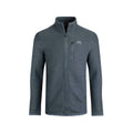 Dusty Blue - Front - Weird Fish Mens Transom Zip Macaroni Eco Friendly Jacket
