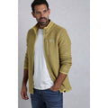 Antique Moss - Pack Shot - Weird Fish Mens Transom Zip Macaroni Eco Friendly Jacket