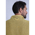 Antique Moss - Close up - Weird Fish Mens Transom Zip Macaroni Eco Friendly Jacket