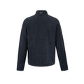 Navy - Back - Weird Fish Mens Transom Zip Macaroni Eco Friendly Jacket