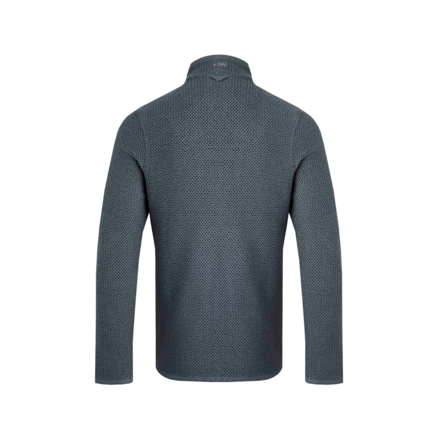 Dusty Blue - Back - Weird Fish Mens Transom Zip Macaroni Eco Friendly Jacket