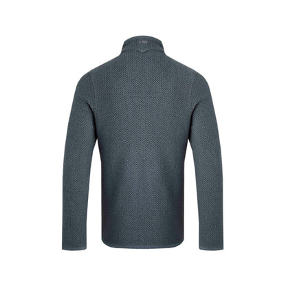 Dusty Blue - Back - Weird Fish Mens Transom Zip Macaroni Eco Friendly Jacket