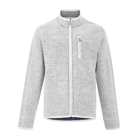 Ecru - Front - Weird Fish Mens Transom Zip Macaroni Eco Friendly Jacket