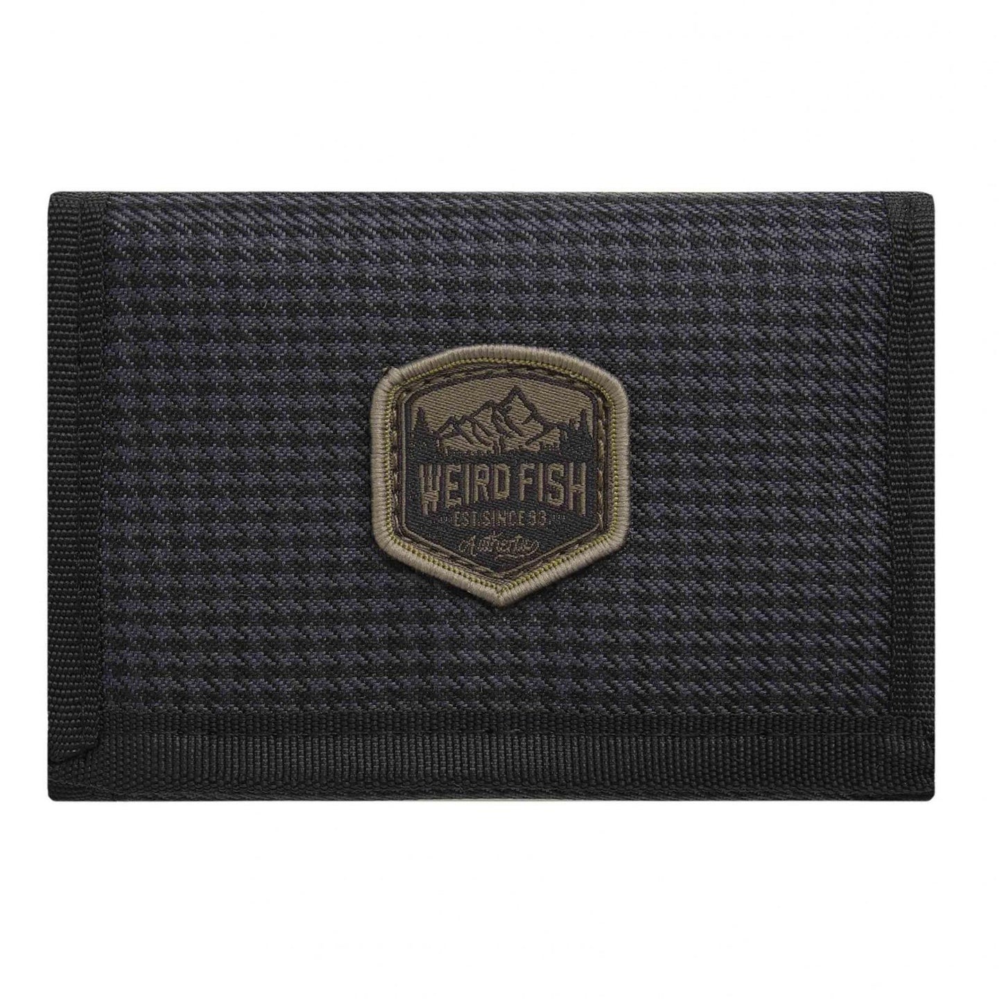 Charcoal - Front - Weird Fish Gladstone Houndstooth Wallet