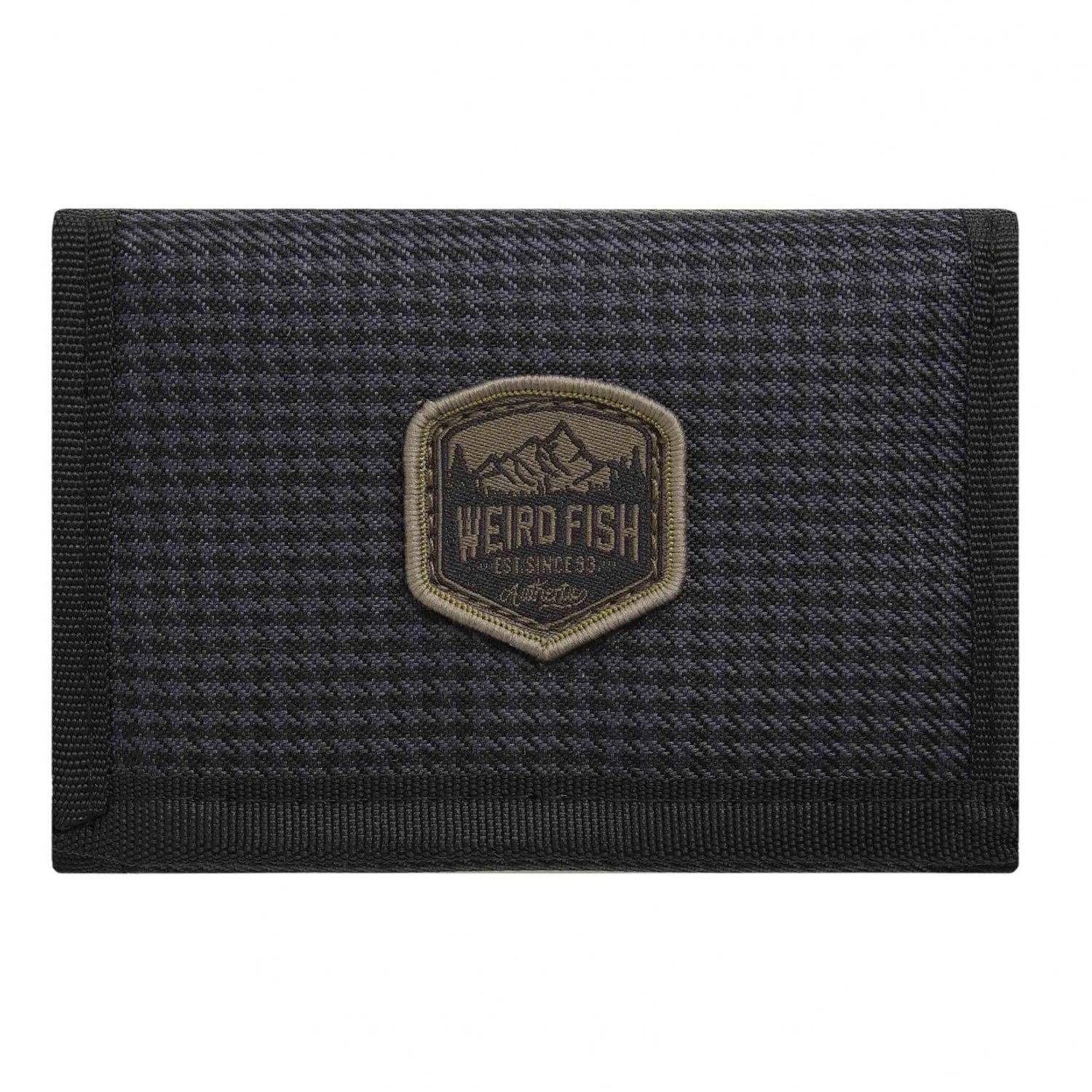 Charcoal - Front - Weird Fish Gladstone Houndstooth Wallet