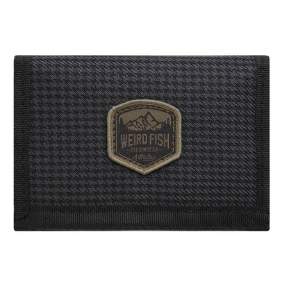 Charcoal - Front - Weird Fish Gladstone Houndstooth Wallet