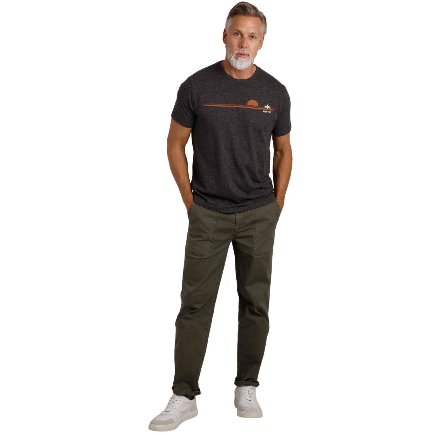 Chocolate - Lifestyle - Weird Fish Mens FIshing Eco Friendly T-Shirt