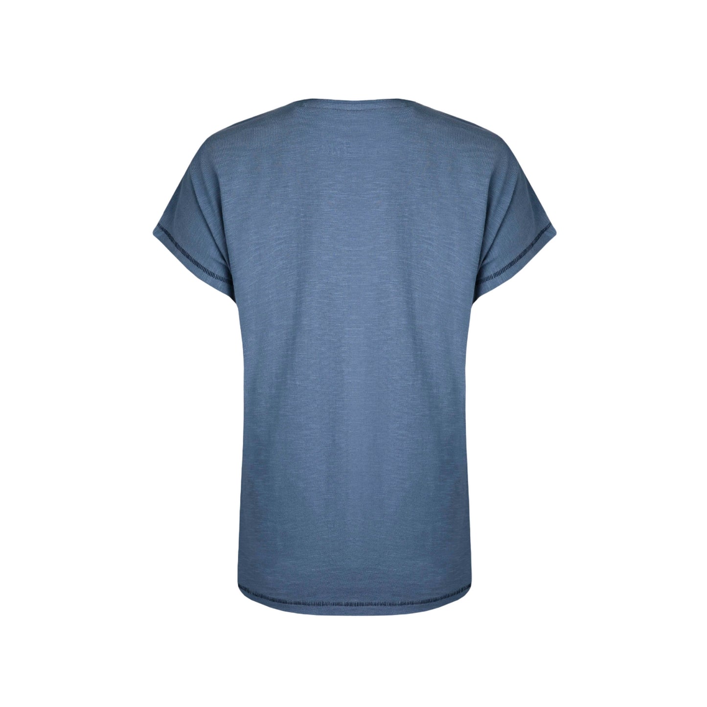 Blue Mirage - Back - Weird Fish Womens-Ladies Seedheads Graphic Print Slub Organic T-Shirt
