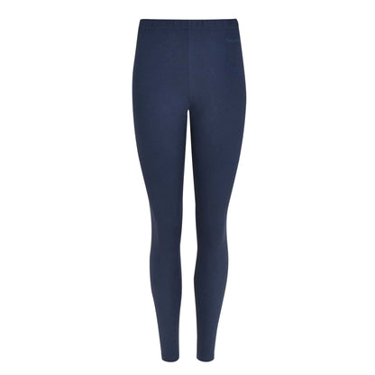 Dark Navy - Front - Weird Fish Womens-Ladies Louisa Leggings