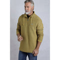 Antique Moss - Lifestyle - Weird Fish Mens Cruiser Macaroni Quarter Zip Pullover