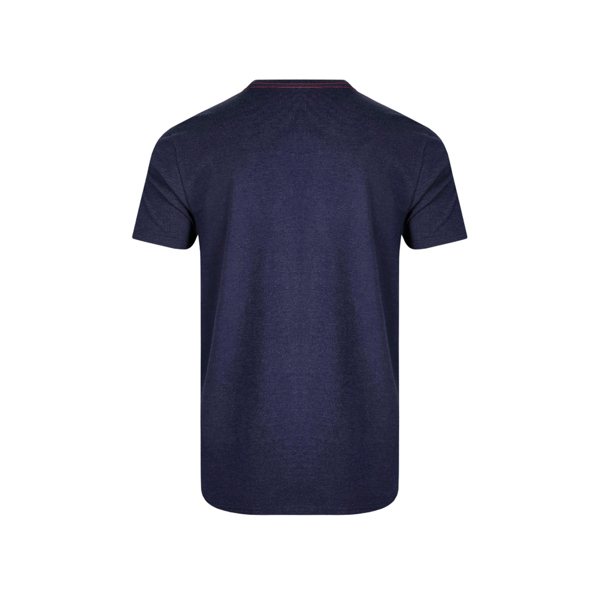 Dark Blue - Back - Weird Fish Mens Velocity Graphic Print Eco Friendly T-Shirt