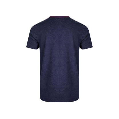 Dark Blue - Back - Weird Fish Mens Velocity Graphic Print Eco Friendly T-Shirt