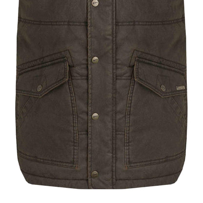Bark - Side - Weird Fish Mens Dover Padded Gilet