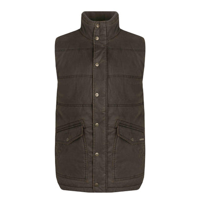 Bark - Front - Weird Fish Mens Dover Padded Gilet