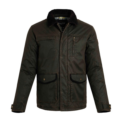 Bark - Front - Weird Fish Mens Thunderchief Reactive Dyed Wadded Jacket