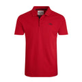 Barberry Red Marl - Front - Weird Fish Mens Miles Pique Organic Polo Shirt