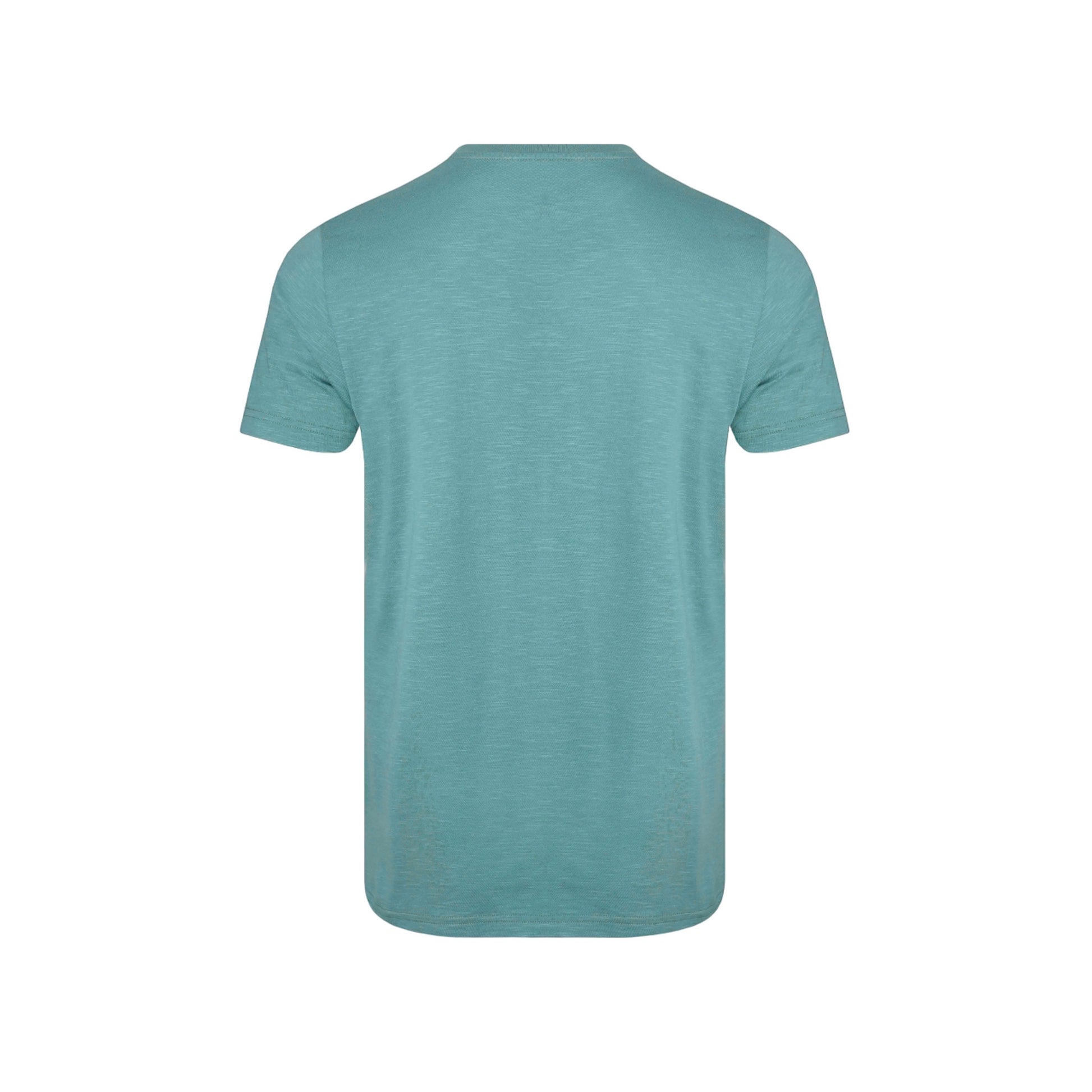 Mineral Blue - Back - Weird Fish Mens Logo Organic Cotton T-Shirt