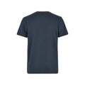 Navy - Back - Weird Fish Mens Logo Organic Cotton T-Shirt