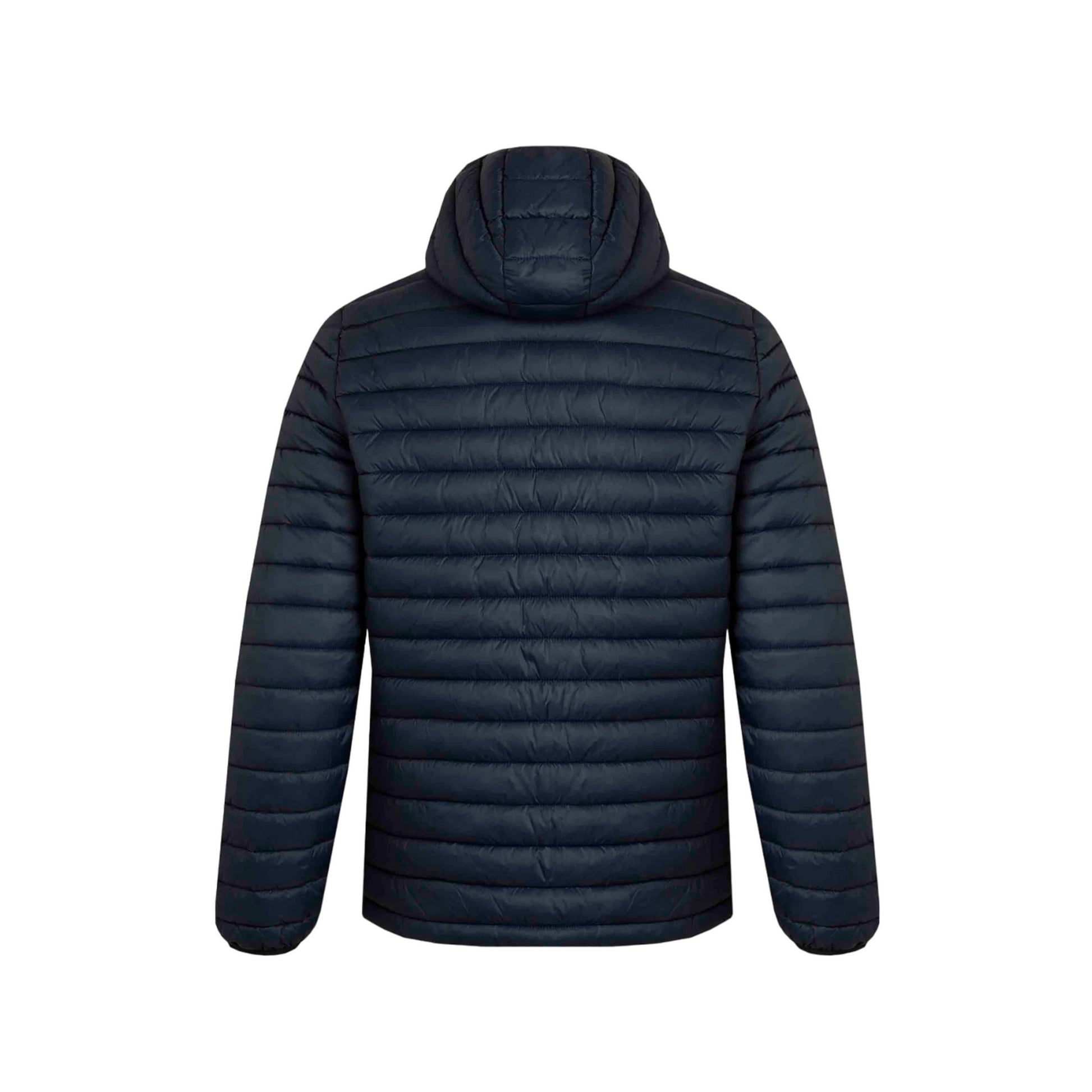 Navy - Back - Weird Fish Mens Flete Lightweight Showerproof Padded Jacket