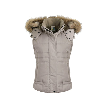 Sand Dune - Front - Weird Fish Womens-Ladies Sabine Arctic Padded Gilet