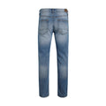 Denim - Back - Weird Fish Mens Edward Denim Stretch Straight Jeans