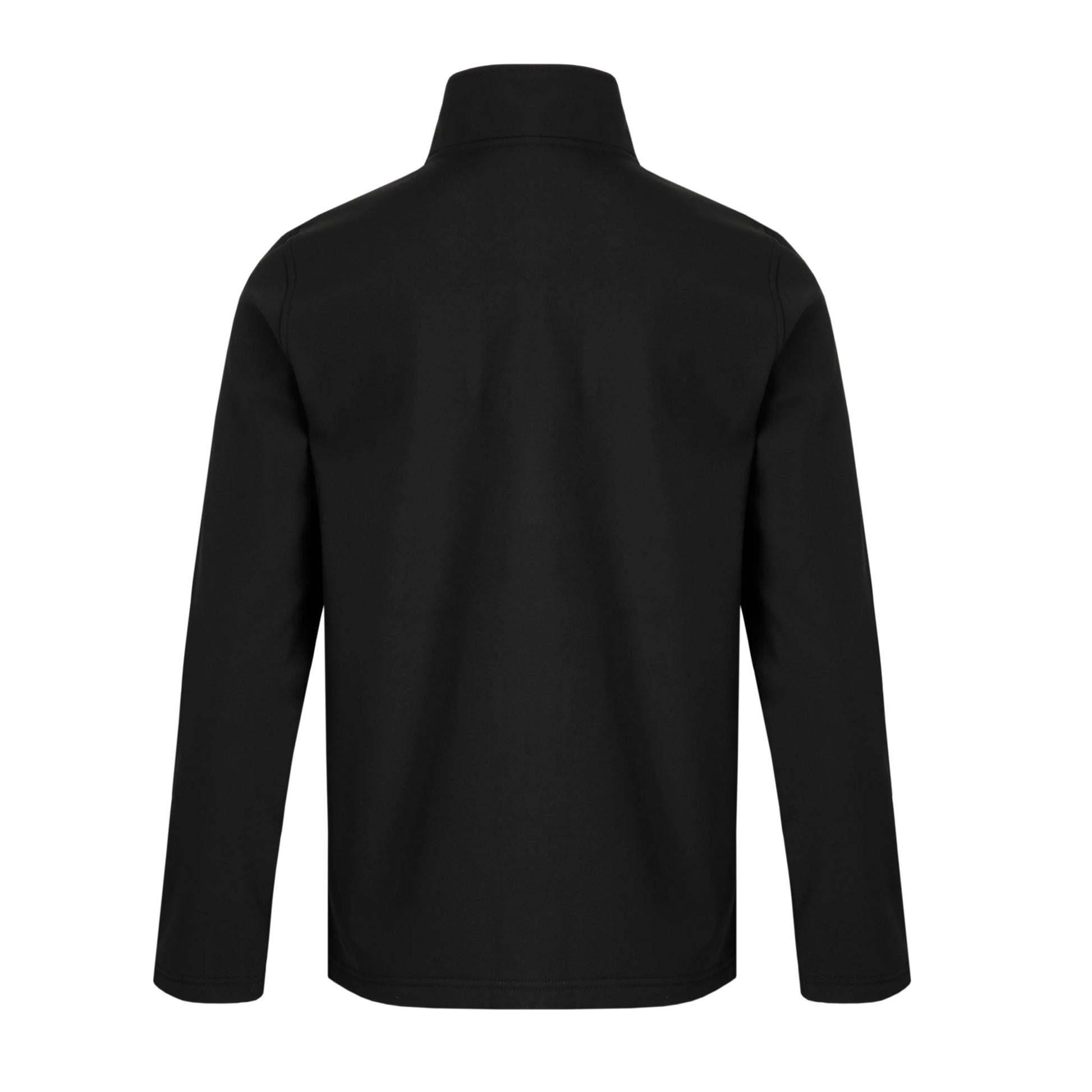 Black - Back - Weird Fish Mens Concord Showerproof Soft Shell Jacket