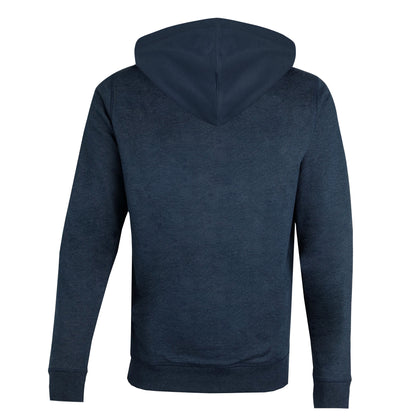 Navy - Back - Weird Fish Mens Bryant Logo Hoodie