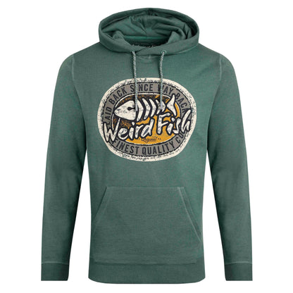 Ivy - Front - Weird Fish Mens Bryant Logo Printed Hoodie
