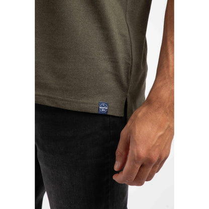 Dark Olive - Pack Shot - Weird Fish Mens Jetstream Eco Friendly Branded Polo Shirt