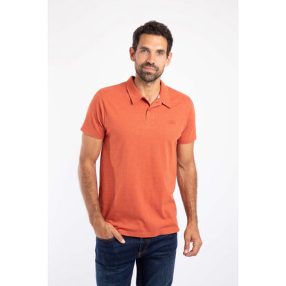Rust - Lifestyle - Weird Fish Mens Jetstream Eco Friendly Branded Polo Shirt