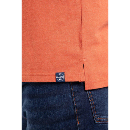 Rust - Pack Shot - Weird Fish Mens Jetstream Eco Friendly Branded Polo Shirt
