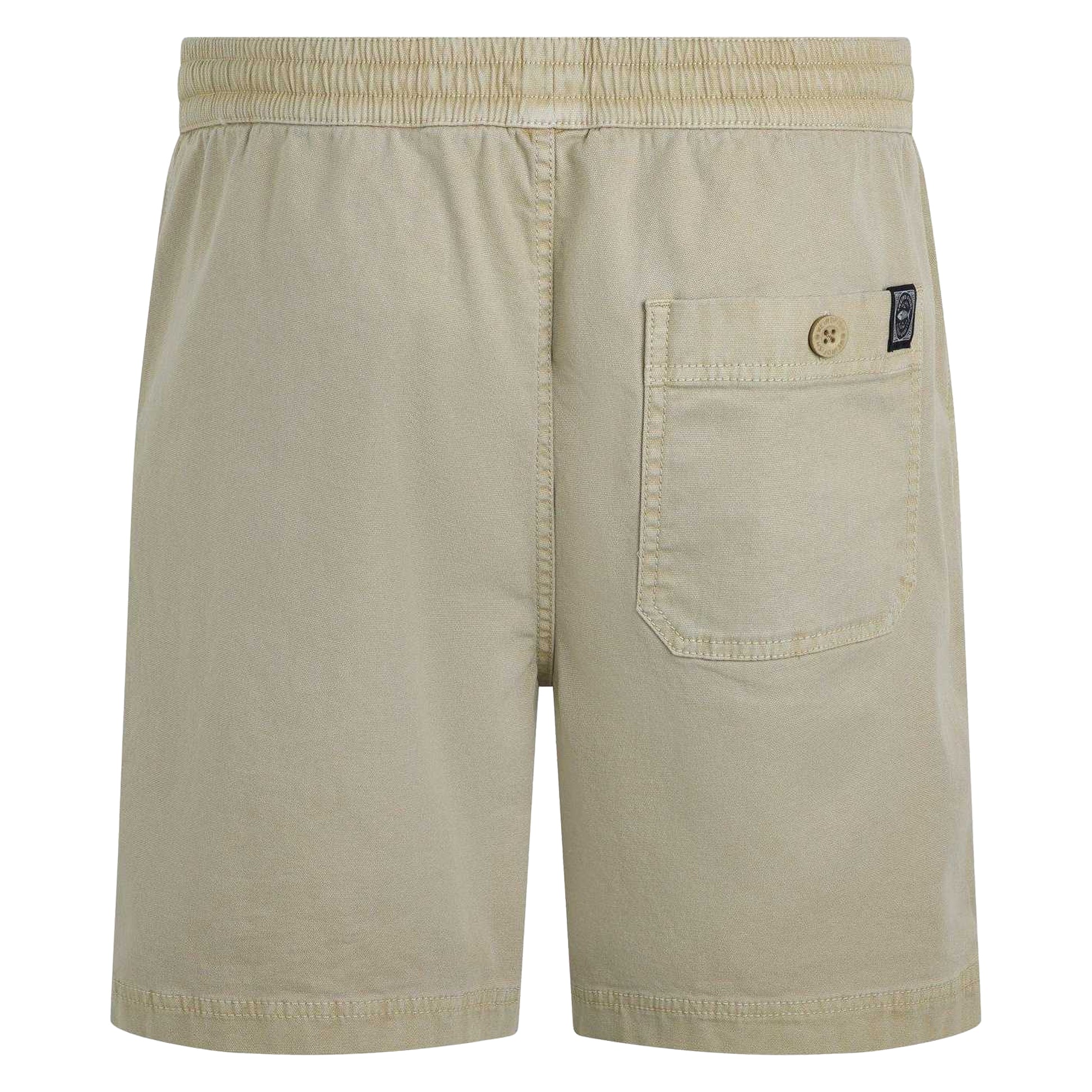 Flint Stone - Back - Weird Fish Mens Weston Canvas Shorts
