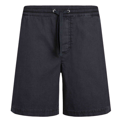 Navy - Front - Weird Fish Mens Weston Canvas Shorts