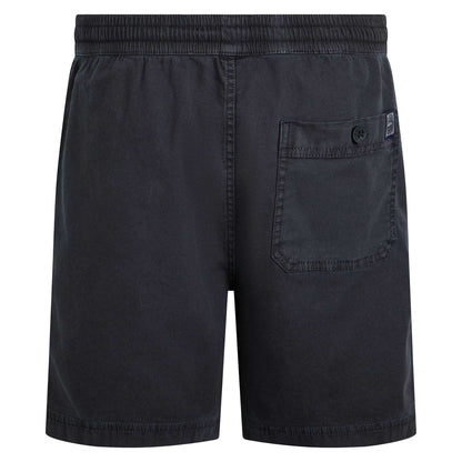 Navy - Back - Weird Fish Mens Weston Canvas Shorts