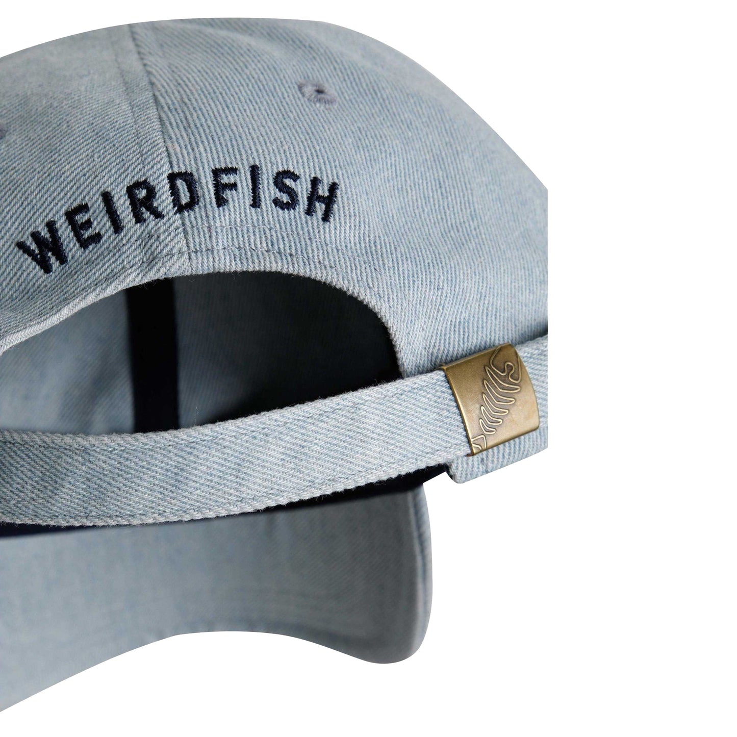 Denim - Back - Weird Fish Falmouth Twill Denim Baseball Cap